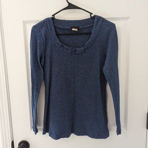 Blue Cocomo Blue Scoop Neck Sweater